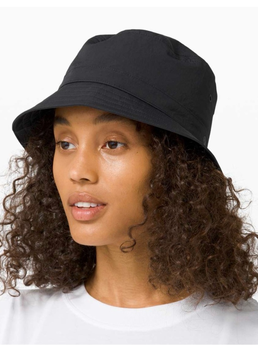 On my level lululemon black bucket hat net